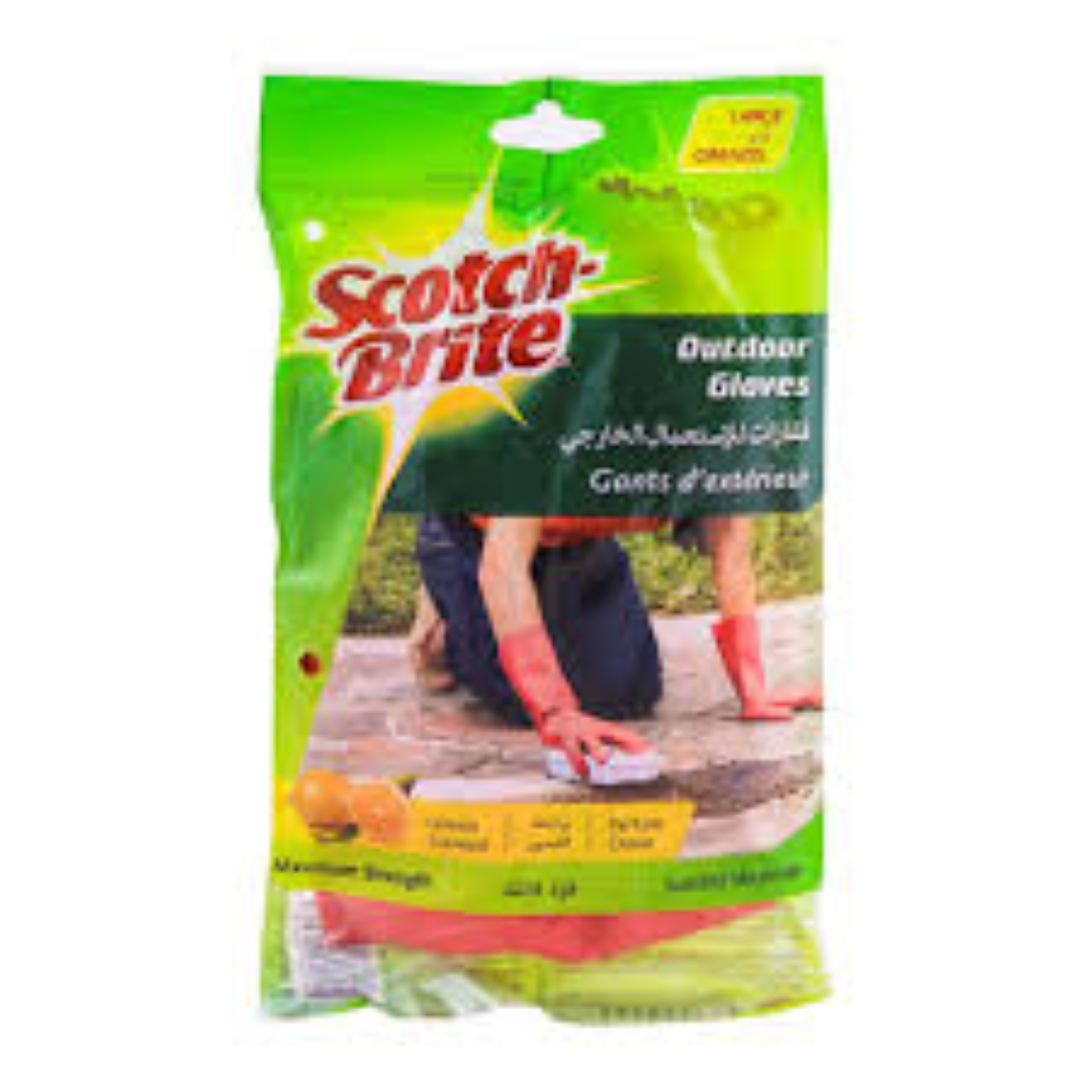 SCOTCH BRITE OUTDOOR GLOVES LARGE